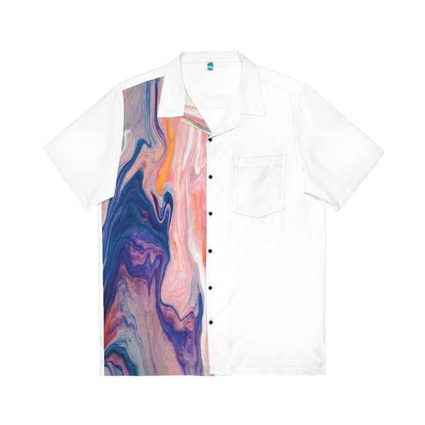 Men's abstract art- Hawaiian style Shirt (AOP)