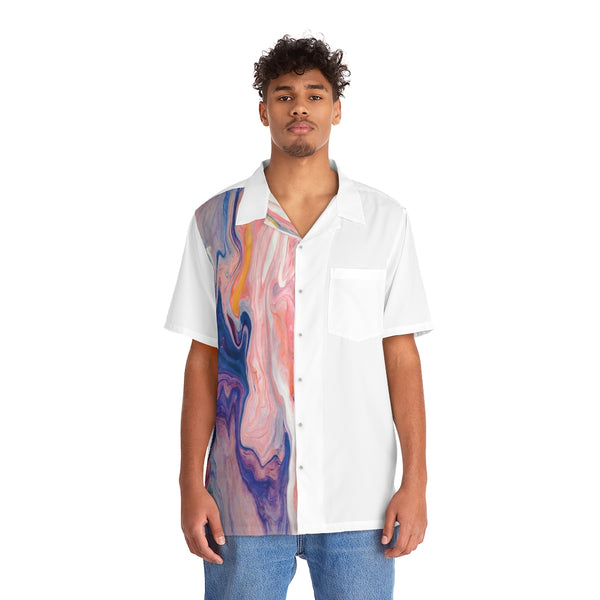 Men's abstract art- Hawaiian style Shirt (AOP)