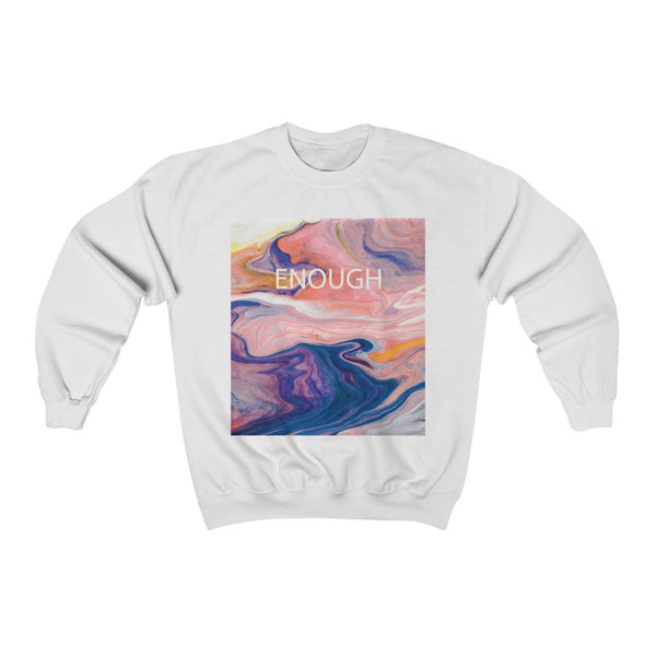 Enough- Unisex Heavy Blend™ Crewneck Sweatshirt