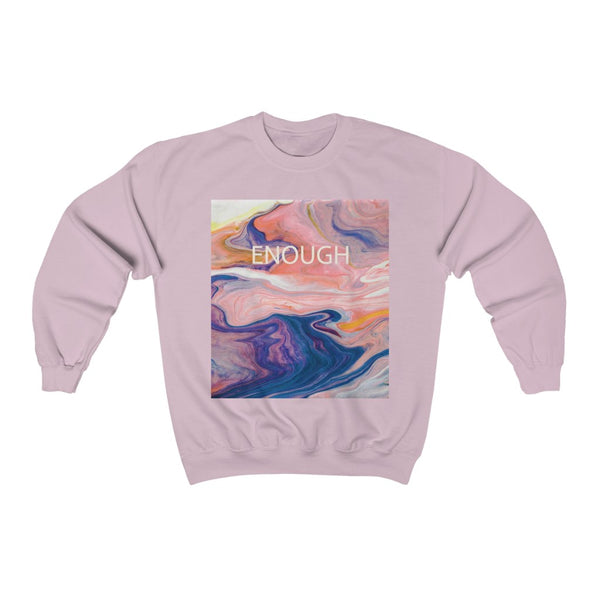 Enough- Unisex Heavy Blend™ Crewneck Sweatshirt