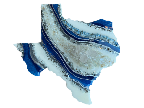 Texas Shaped Geode-1805