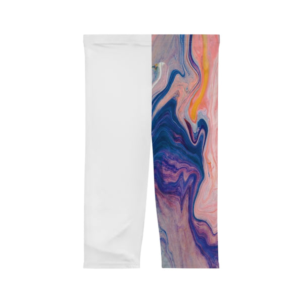 Colorful Swirl- Capri Leggings (AOP)