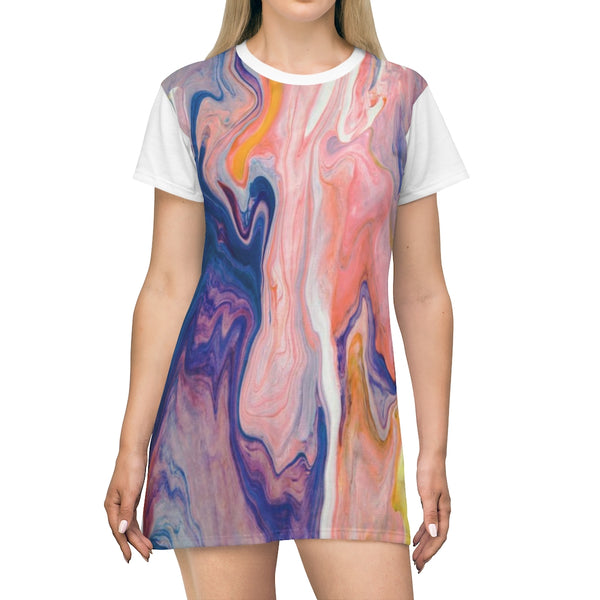 Colorful Swirl Dress