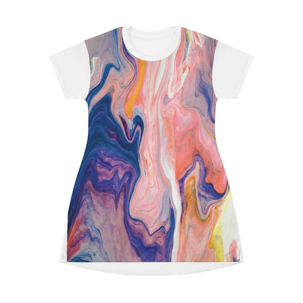 Colorful Swirl Dress